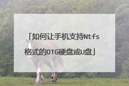 ������ֻ�֧��Ntfs��ʽ��OTGӲ�̻�U��