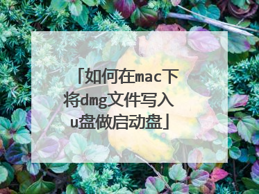 �����mac�½�dmg�ļ�д��u����������