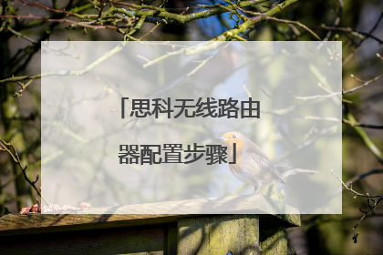 思科无线路由器配置步骤