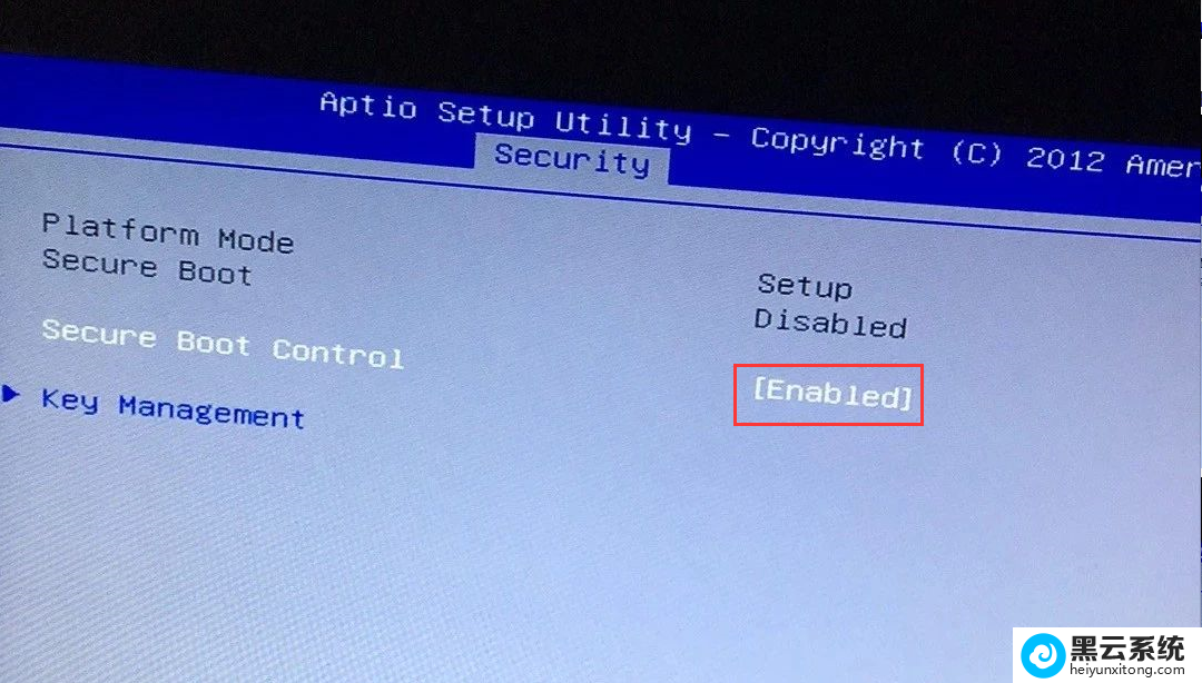Secure Boot Control
