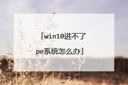 win10������peϵͳ��ô��