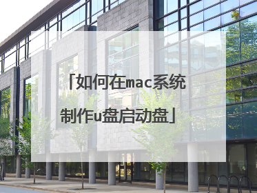 �����macϵͳ����u��������