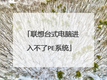 ����̨ʽ���Խ��벻��PEϵͳ