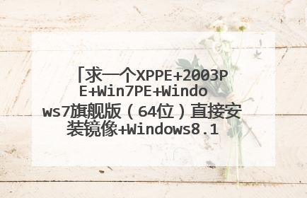 ��һ��XPPE+2003PE+Win7PE+Windows7�콢�棨64λ��ֱ�Ӱ�װ����+Windows8.1רҵ�棨64λ��ֱ�Ӱ�װ����+Windows10�����棨64λ��ֱ�Ӱ�װ����+Windows11רҵ�棨64λ��ֱ�Ӱ�װ������̣�