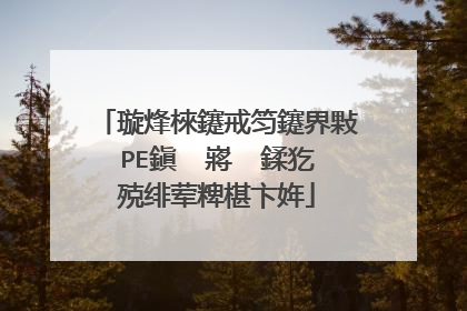请问能不能用PE恢�?��??删的系统驱动