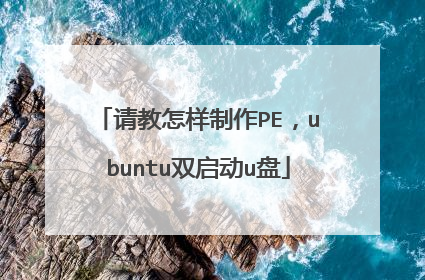�����������PE��ubuntu˫����u��