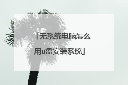 ��ϵͳ������ô��u�̰�װϵͳ