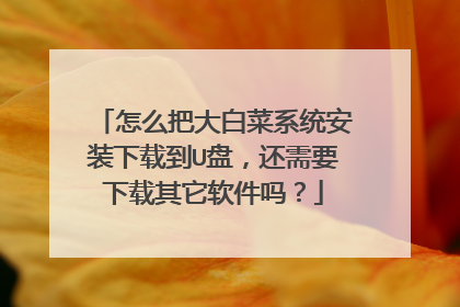 ��ô�Ѵ�ײ�ϵͳ��װ���ص�U�̣�����Ҫ��������������