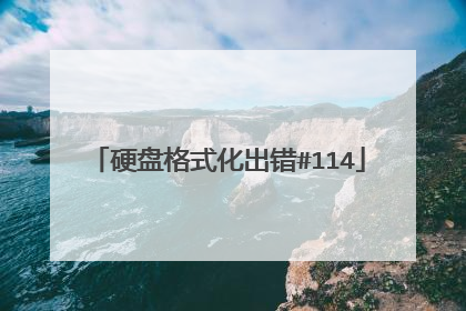 Ӳ�̸�ʽ������#114