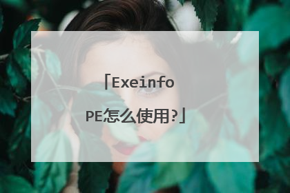 Exeinfo PE��ôʹ��?