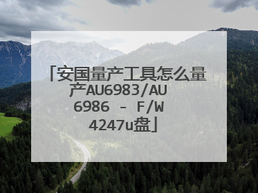 ��������������ô����AU6983/AU6986 - F/W 4247u��