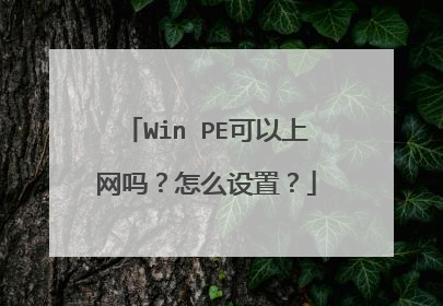 Win PE������������ô���ã�
