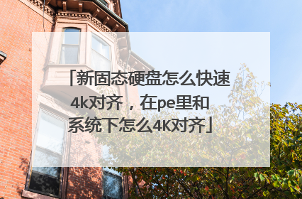 �¹�̬Ӳ����ô����4k���룬��pe���ϵͳ����ô4K����