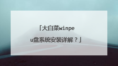 ��ײ�winpe u��ϵͳ��װ��⣿